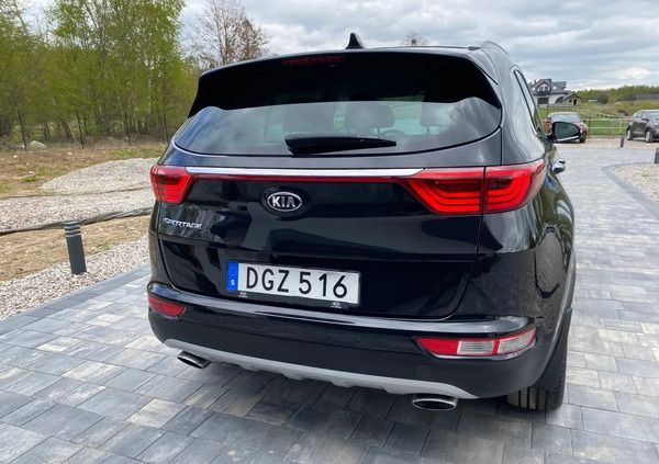 Kia Sportage cena 67900 przebieg: 186000, rok produkcji 2018 z Krzanowice małe 154